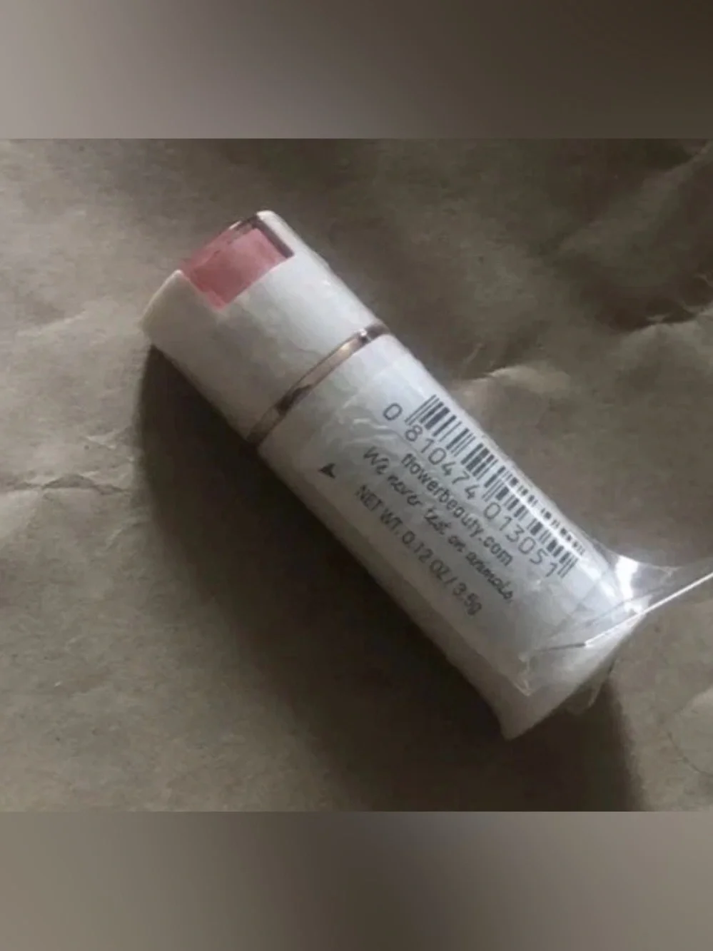 Flower Beauty Kiss Lip Stick Luxury Color LS2 Petal Kiss Pink Drew Barrymore New
